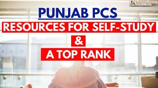 Punjab PCS  Self Study Resources [upl. by Ros]