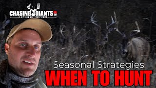 Daily CheckIn Seasonal Strategies  When to Hunt Whitetails for Maximum Success [upl. by Khichabia]