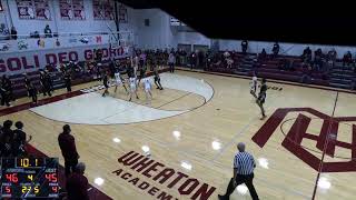 Wheaton Academy High School vs Christ the King Jesuit Mens Sophomore Basketball [upl. by Mariejeanne]