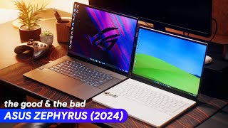 Asus Zephyrus G14 amp G16 2024 One Month Later the GOOD and the BAD [upl. by Marjory755]