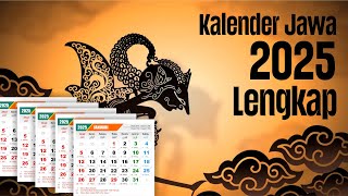 Kalender Jawa 2025 Lengkap [upl. by Wsan362]