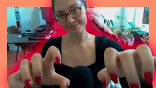 ASMR scratching your face until you fall asleep invisible mic scratching [upl. by Earas]