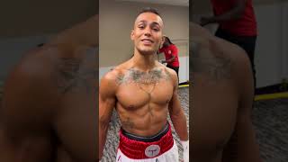 Justin Just in Time Figueroa ahead of fight with veteran Jeff Lentz justinfigueroa [upl. by Suirrad]