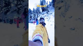 Manali in November  February☃️❄️🤍 manali snowfall yoytubeshorts himachalpradesh shorts [upl. by Buckie]