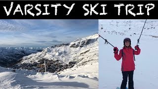 OXBRIDGE VARSITY SKI TRIP VLOG  MY FIRST TIME SKIING [upl. by Yemirej]