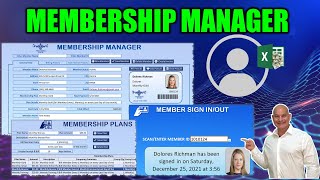 How To Create Your Own Membership amp Gym Management Application In Excel FREE DOWNLOAD [upl. by Merras]