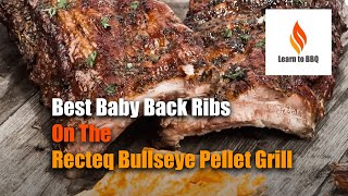 Best Baby Back Ribs On The Recteq Bullseye Pellet Grill Review [upl. by Reynard]