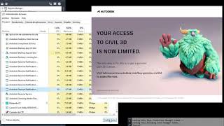 AL GRANO SOLUCION licencia Autodesk Autocad Civil3D 2022 1 MINUTO [upl. by Margy]