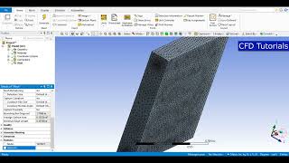 CFD Simulation of Automobile Radiator or Cross Flow Heat Exchanger [upl. by Alba306]