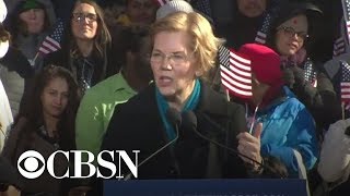 Elizabeth Warren launches 2020 bid [upl. by Anitneuq]