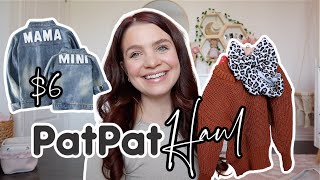 Pat Pat Baby Girl Clothing Haul SALE Pat Pat Review 2021 [upl. by Ahsienyt]