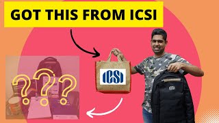 Got this Welcome Kit from ICSI National Convention  Unboxing  ICSI National Convention [upl. by Doralyn]