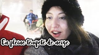 EN PLEINE TEMPÊTE DE NEIGE  FAMILY VLOG [upl. by Neram]