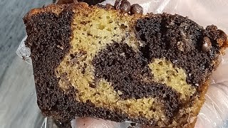 super moist chocolate marble banana cake [upl. by Adiraf]