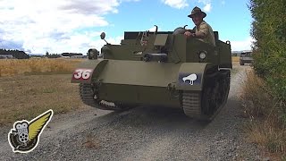 Massed Moving Column Of WW2 Bren Carriers [upl. by Armalla]