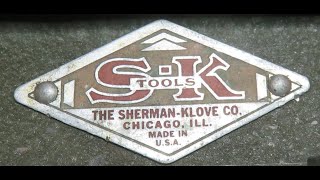 Latest SK Tool Haul SK Super Krome Wrench Set Ball Peen Hammer 14quot Drive Socket Set with Case [upl. by Pebrook267]