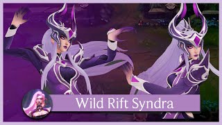 Wild Rift Syndra League of Legends Custom Skin [upl. by Tami301]