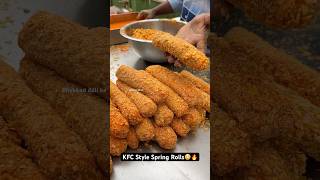 KFC Style Spring Rolls😳🔥 Indian Street Food [upl. by Thisbee]