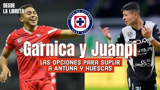 Garnica y Juanpi las OPCIONES para SUPLIR a Uriel Antuna cruzazul necaxa toluca ligamx [upl. by Salvatore]