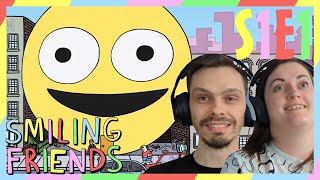 Smiling Friends REACTION  Season 1 Episode 1  Desmonds Big Day Out [upl. by Annasus494]