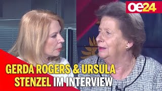 Gerda Rogers amp Ursula Stenzel  Niederösterreich wählt neuen Landtag [upl. by Helm]