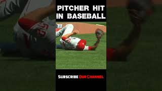 Pitcher Worst Hit in MLB baseball MLB [upl. by Llerad]