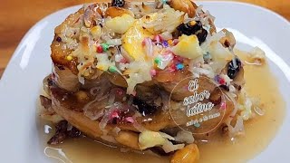 🔴Capirotada de Piloncillo ¡Capirotada Tradicional Receta Fácil y Rica El sabor latino [upl. by Geanine]