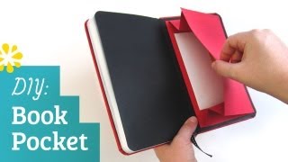 DIY Book Pocket  Sea Lemon [upl. by Evans]