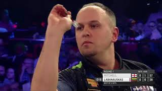 Mitchell vs Labanauskas Darts World Championship 2018 Round 1 [upl. by Imac]