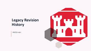 Legacy Revision History [upl. by Yenrab]