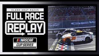 Full Heat Races Busch Light Clash at the LA Coliseum  NASCAR Cup Series Full Race Replay [upl. by Ginsburg]