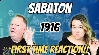 It Doesnt Make SENSE Couple Reacts to Sabaton 1916 [upl. by Glimp784]