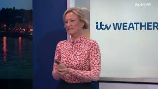 Ruth Dodsworth ITV Weather 14th December 2023 [upl. by Akehsal362]