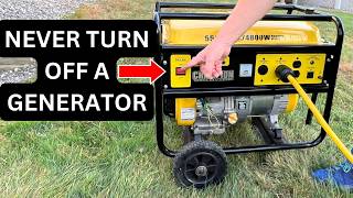 7 Tips to Help Avoid Killing Your Generator [upl. by Oralle985]