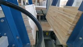 SF8010 Wood Pallet Stacker machine woodpalletbusiness woodworking woodpalletmachine [upl. by Yatzeck]