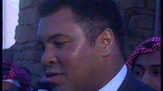 1988 Interview with Worlds Greatest Boxer Muhammad Ali for Channel 2 Saudi TV فهد الحويماني [upl. by Cheney]