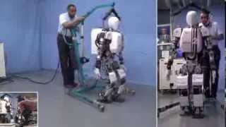 Realtime gait generation for humanoid robots [upl. by Eserrehs604]