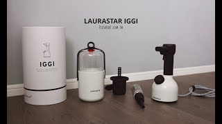 LAURASTAR IGGI 5秒居家消毒除臭手持掛燙 [upl. by Adnirim]