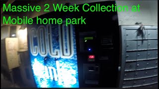 Awesome 2 Week Collection at mobile home park0926 [upl. by Novyat]