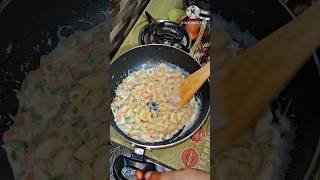 White sauce pasta Recipe easy tasty Delicious yummy [upl. by Bartholomeus]