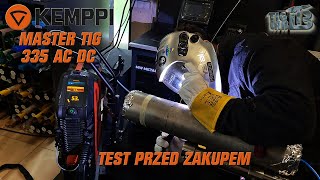 KEMPPI 335 ACDC  TESTY SPAWARKI PRZED ZAKUPEM [upl. by Derick]