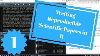 Writing Reproducible Scientific Papers in R  Downloading our Toolkit [upl. by Idoj]