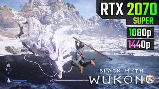 Black Myth Wukong  RTX 2070 SUPER  1080p vs 1440p FSR [upl. by Odracer]