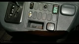 How to install a voltmeter in a Sprinter switch panel 0206 DodgeMBFL T1N [upl. by Wing167]