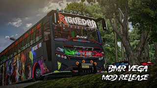 BMR VEGA MOD RELEASED FOR BUSSID  TEAM TVZ [upl. by Ashla]