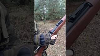 WWII KAR98K Plastic Stock Version Double Bell Green Gas 330FPS airsoft asgaming [upl. by Ahkos]