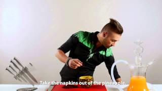 HOOKAH BOSS  Episode 10 Preparation of an Сlassic Pineapple  Как приготовить чашу на ананасе [upl. by Ahseinet]