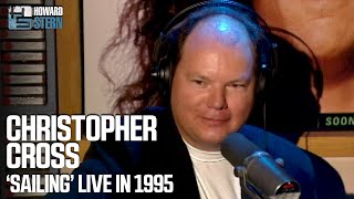 Christopher Cross “Sailing” Live on the Stern Show 1995 [upl. by Morville]