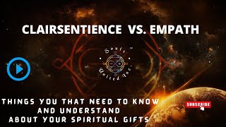 The Difference Between CLAIRSENTIENCE vs EMPATH [upl. by Biddick884]