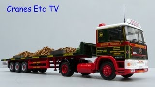 Corgi Seddon Atkinson Strato Tractor  Trailer Brian Harris by Cranes Etc TV [upl. by Fenton]